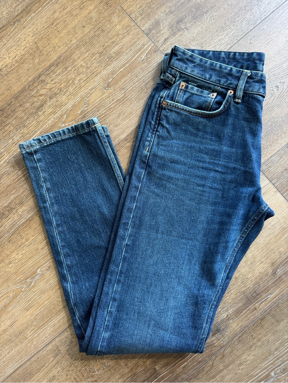 Buck Mason Dark Blue Denim Jeans